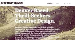 Desktop Screenshot of krupitskydesign.com