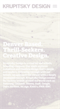 Mobile Screenshot of krupitskydesign.com